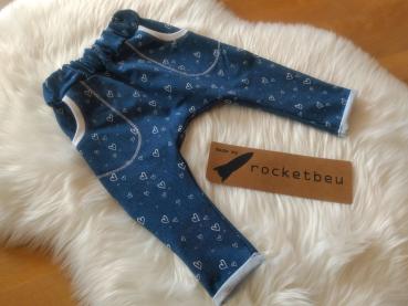 Hose "Herzen" Gr. 86